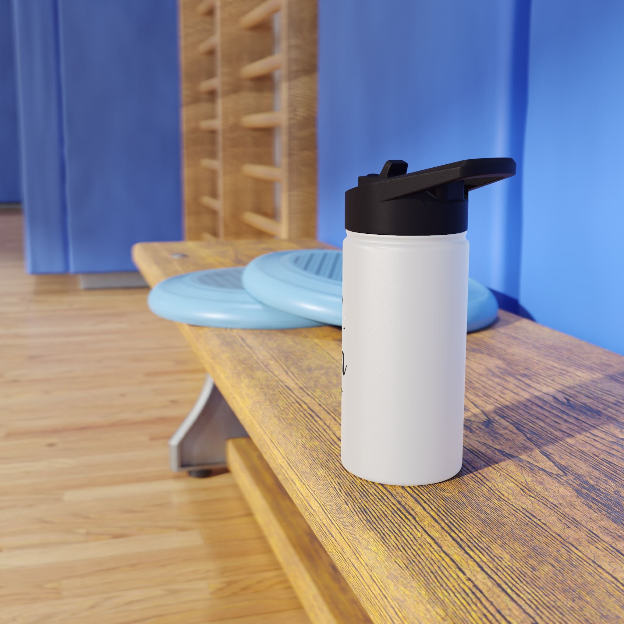 Queen of the Champion water bottle | stainless steel tumbler, cute cat crown design