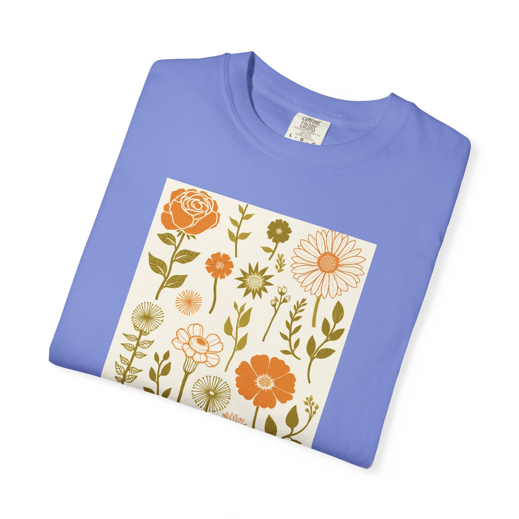 Floral "Every Day Is a Holiday" T-Shirt