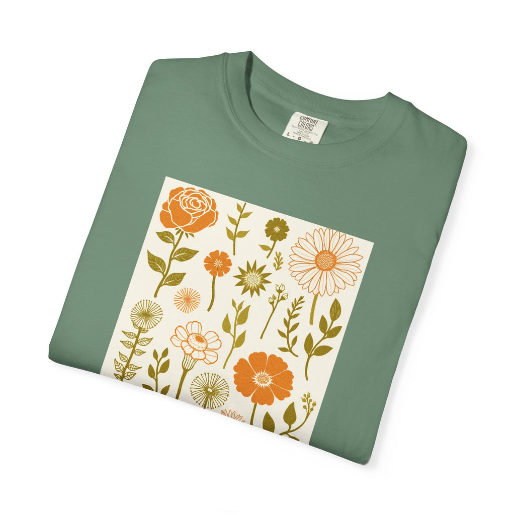 Floral "Every Day Is a Holiday" T-Shirt