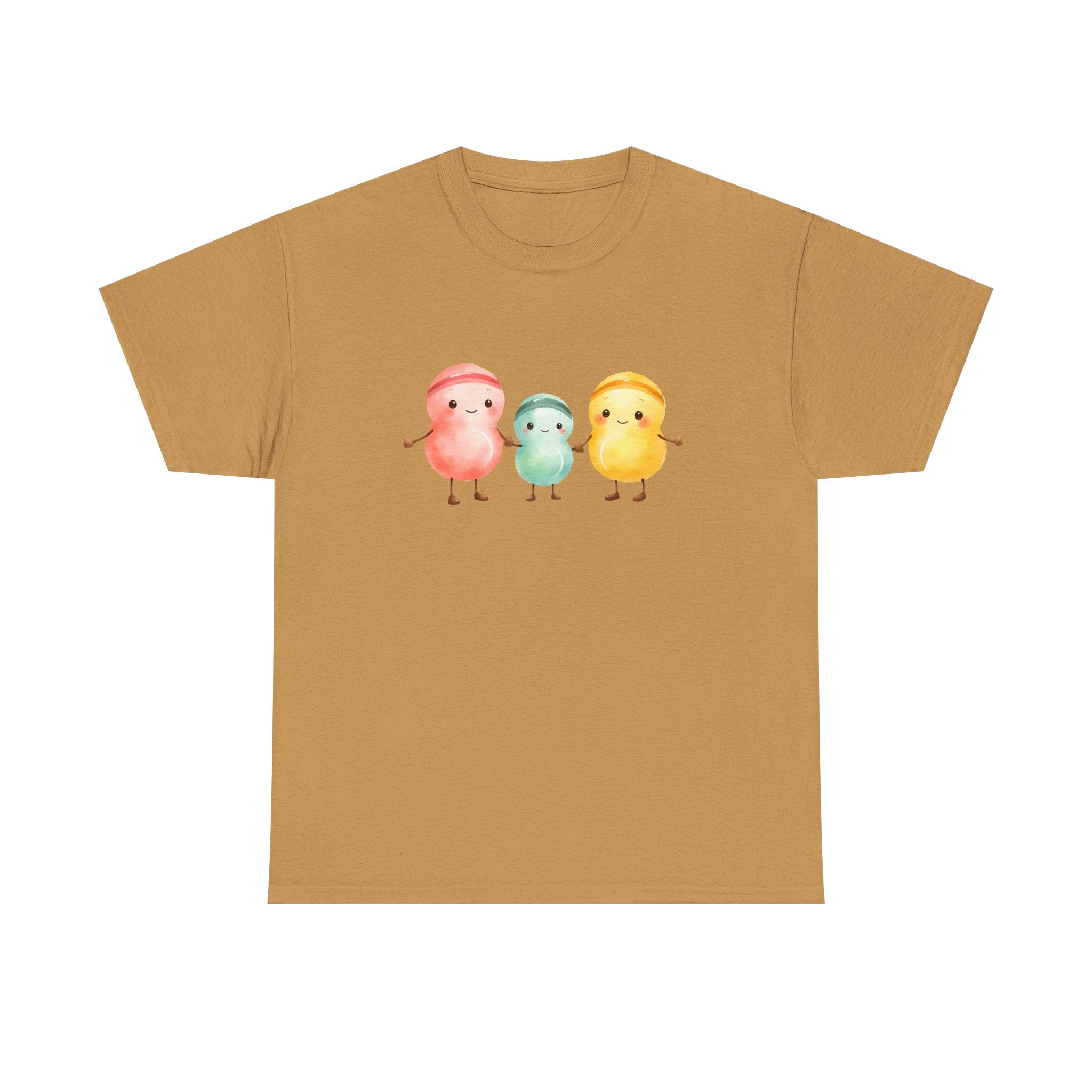 Cute Pastel Chick Trio T-Shirt | Kawaii Bird Illustration