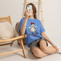 Ghoul Style Ghost Tee | Cute Ghost with Red Bow Halloween Shirt