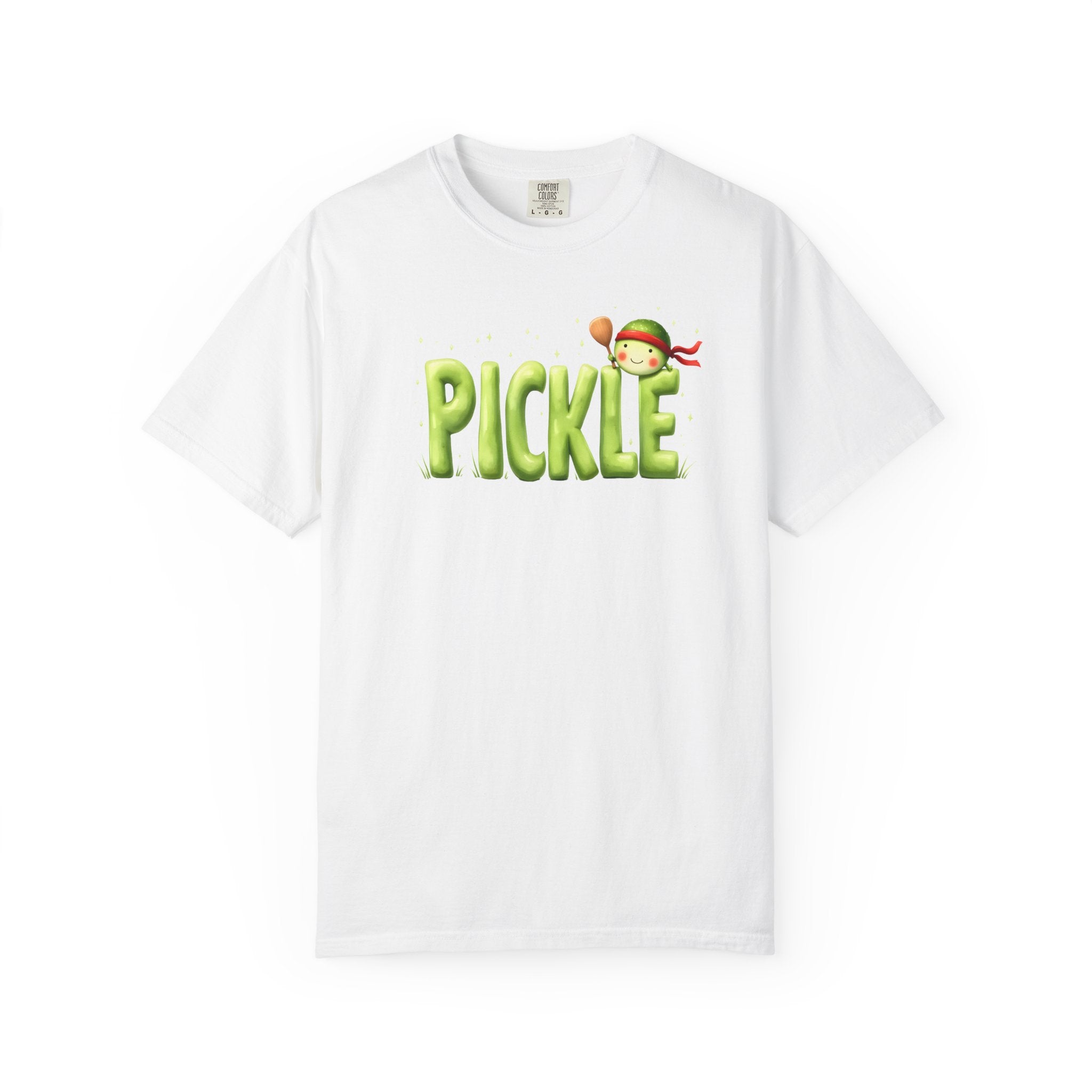 Pickle Kid T-shirt | Cute Cartoon Pickle Text Design
