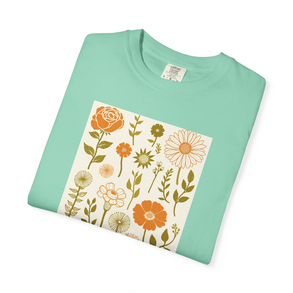 Floral "Every Day Is a Holiday" T-Shirt