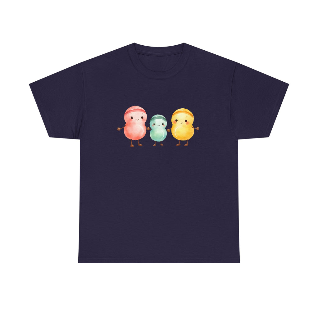 Cute Pastel Chick Trio T-Shirt | Kawaii Bird Illustration