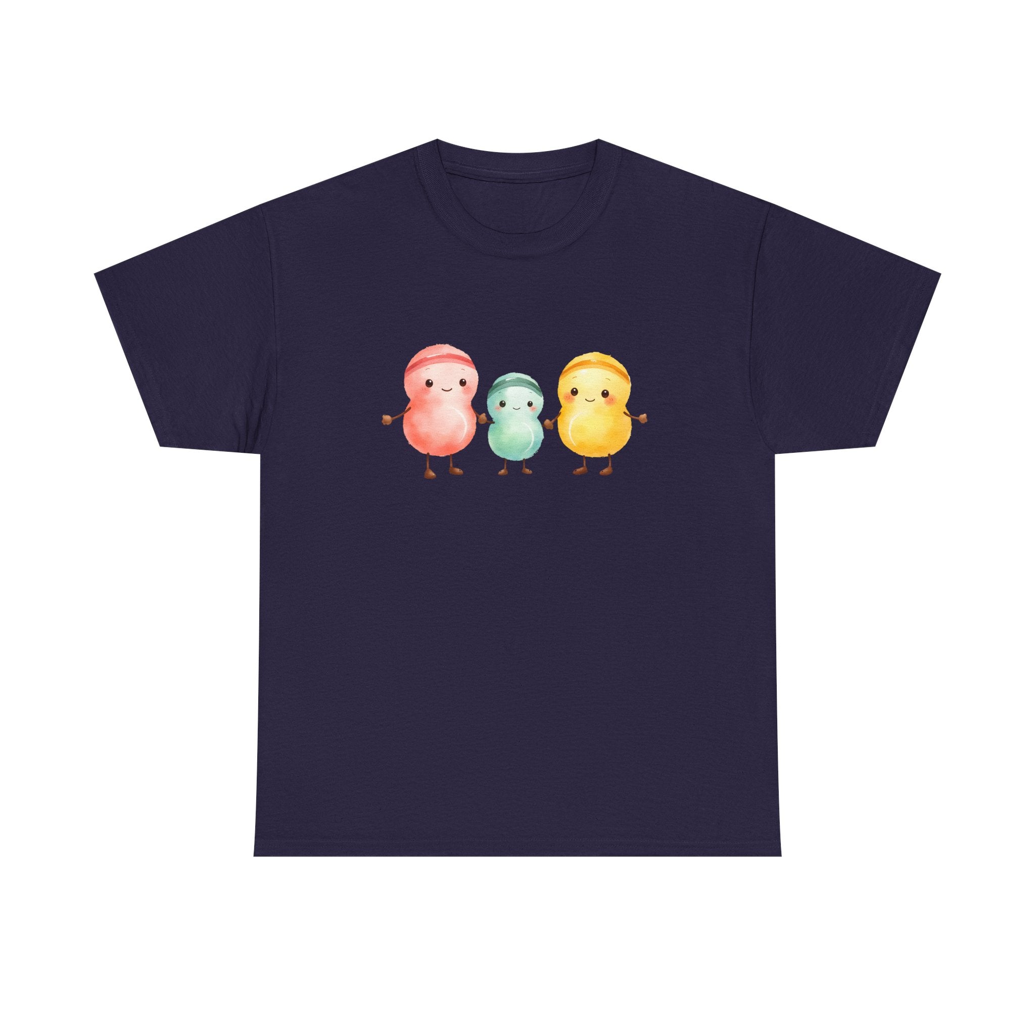 Cute Pastel Chick Trio T-Shirt | Kawaii Bird Illustration