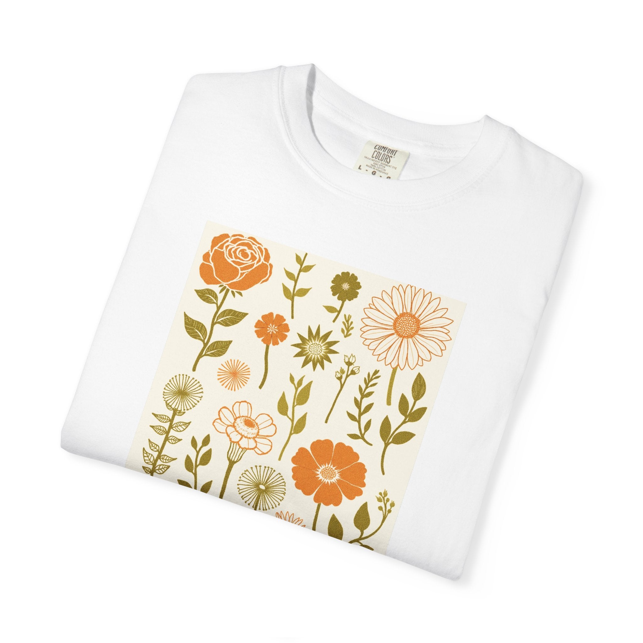 Floral "Every Day Is a Holiday" T-Shirt