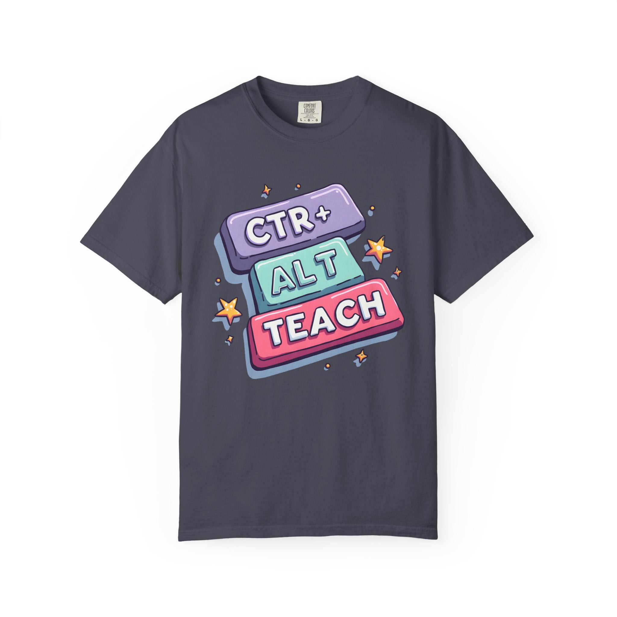 CTR ALT TEACH keyboard keys T-Shirt | Teacher Computer Humor tee