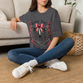 Love You to Death skeleton ribcage shirt | Valentine's gothic floral tee