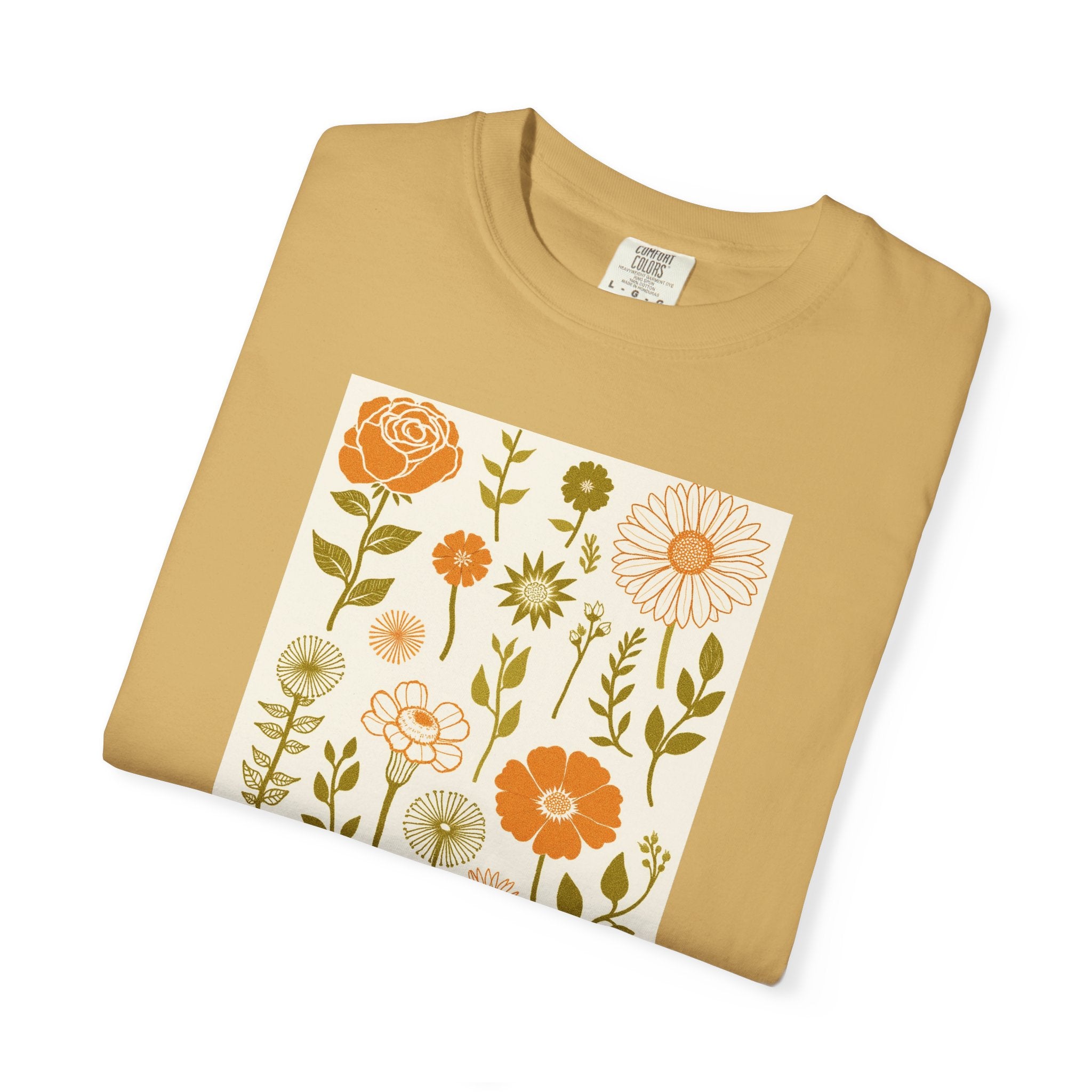 Floral "Every Day Is a Holiday" T-Shirt