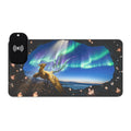 LED Wireless Charging Gaming Mouse Pad — Sunset Battlefield RGB Desk Mat ฺBird2