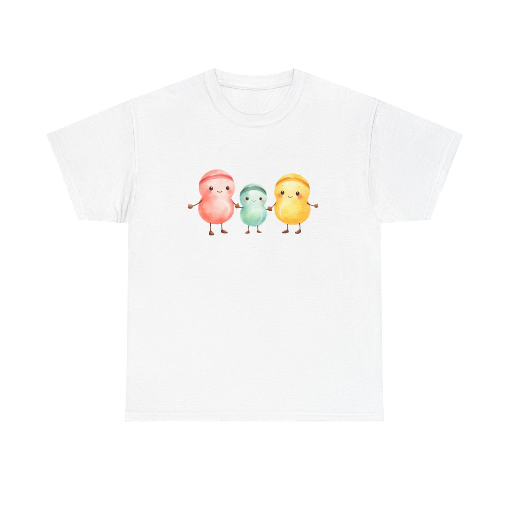 Cute Pastel Chick Trio T-Shirt | Kawaii Bird Illustration