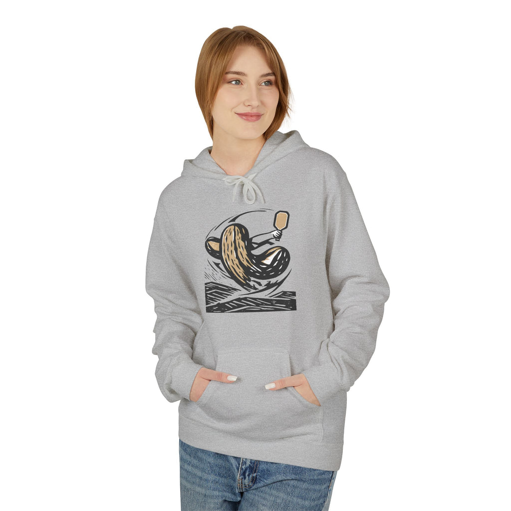 Pickleball Over Beans Hoodie | Coffee Illustration