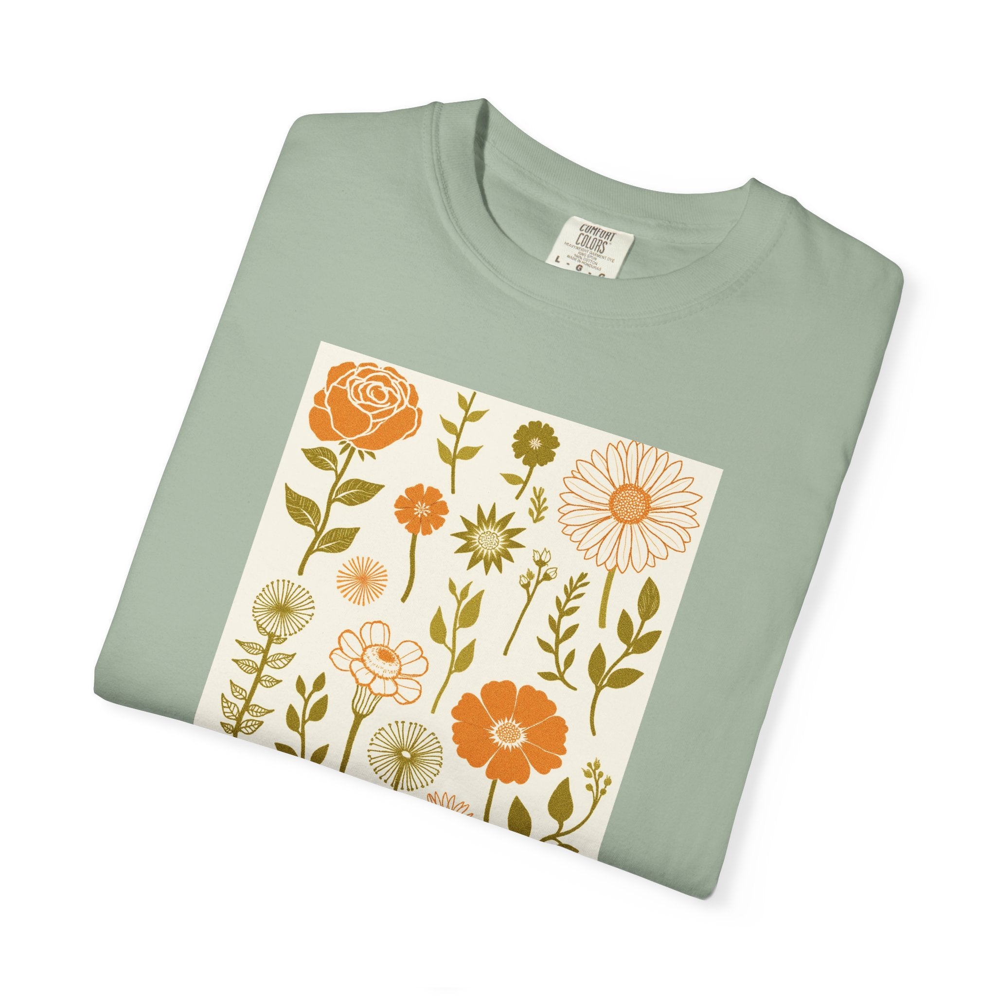 Floral "Every Day Is a Holiday" T-Shirt