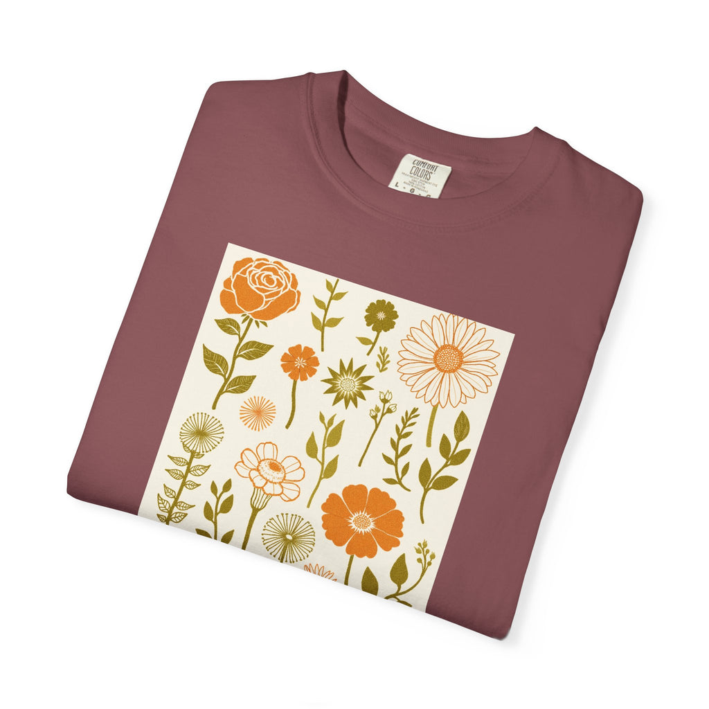 Floral "Every Day Is a Holiday" T-Shirt