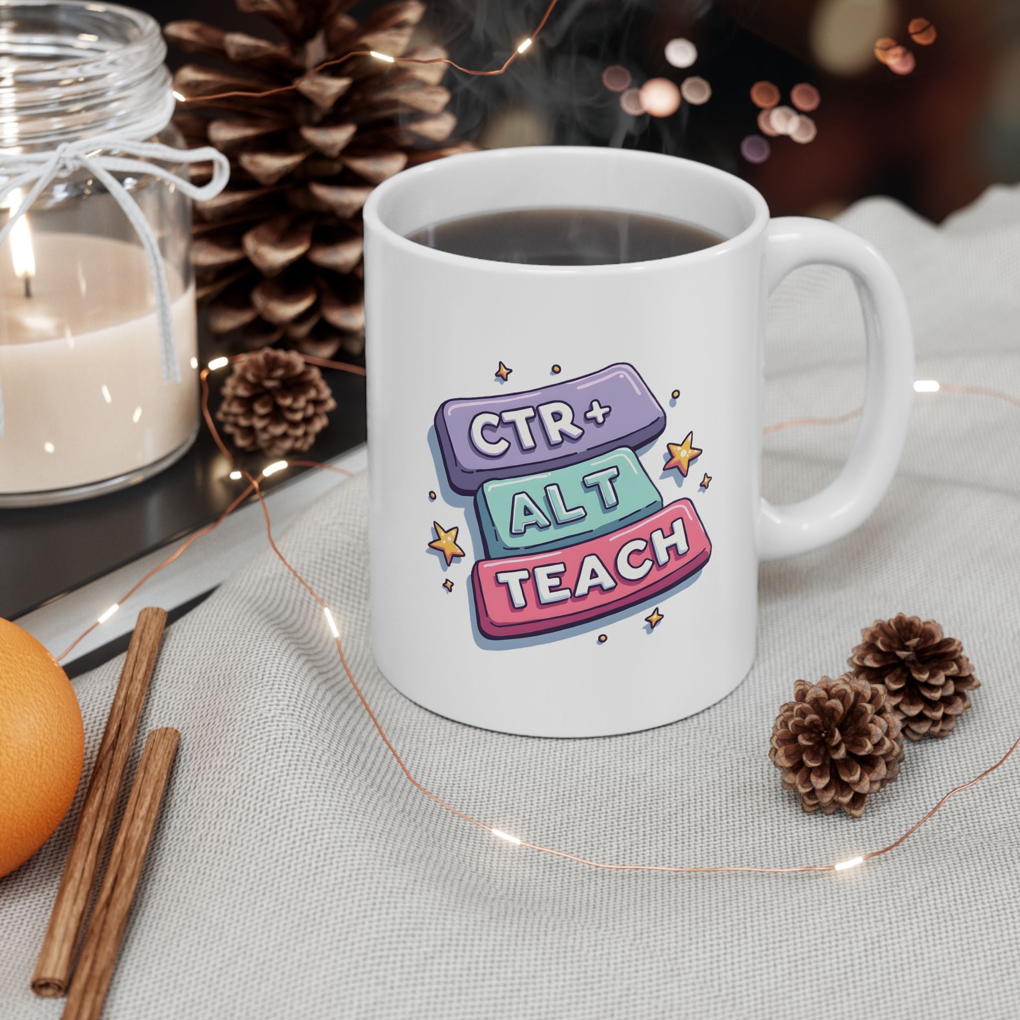 Cute Kawaii Gaming Controller Mug | Gamer Coffee Cup