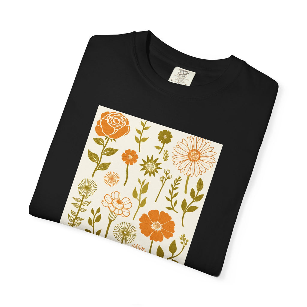 Floral "Every Day Is a Holiday" T-Shirt