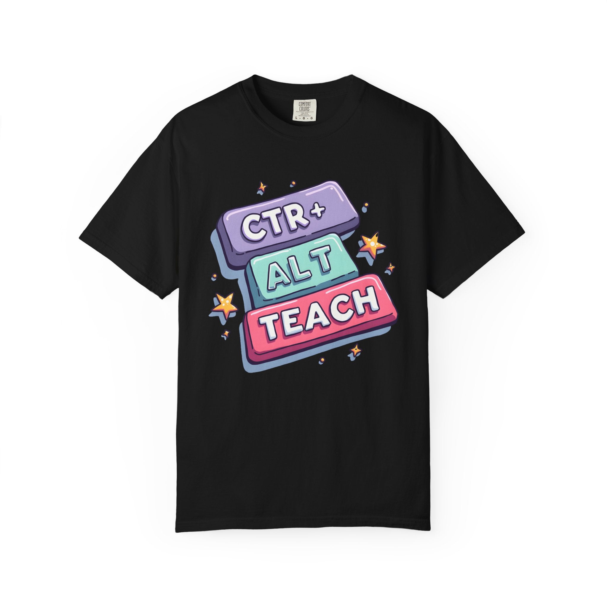 CTR ALT TEACH keyboard keys T-Shirt | Teacher Computer Humor tee