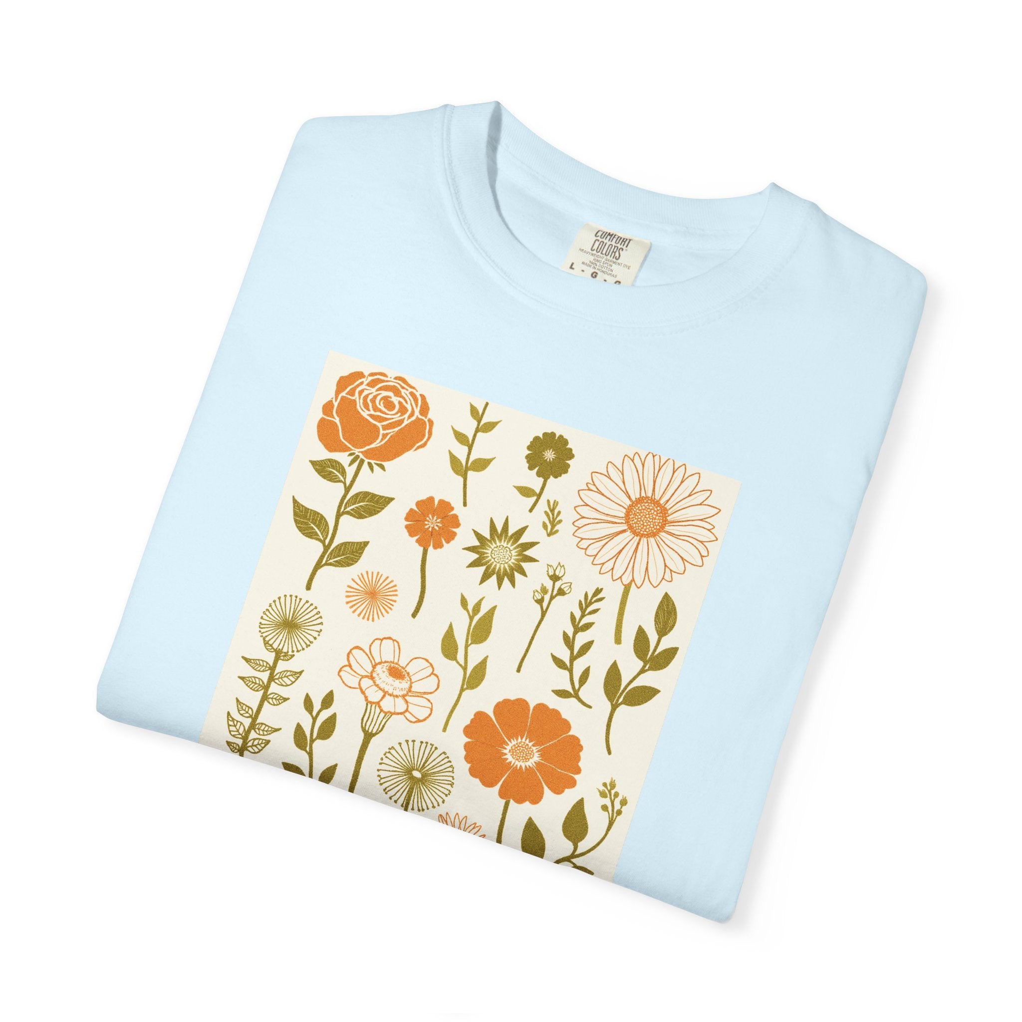 Floral "Every Day Is a Holiday" T-Shirt