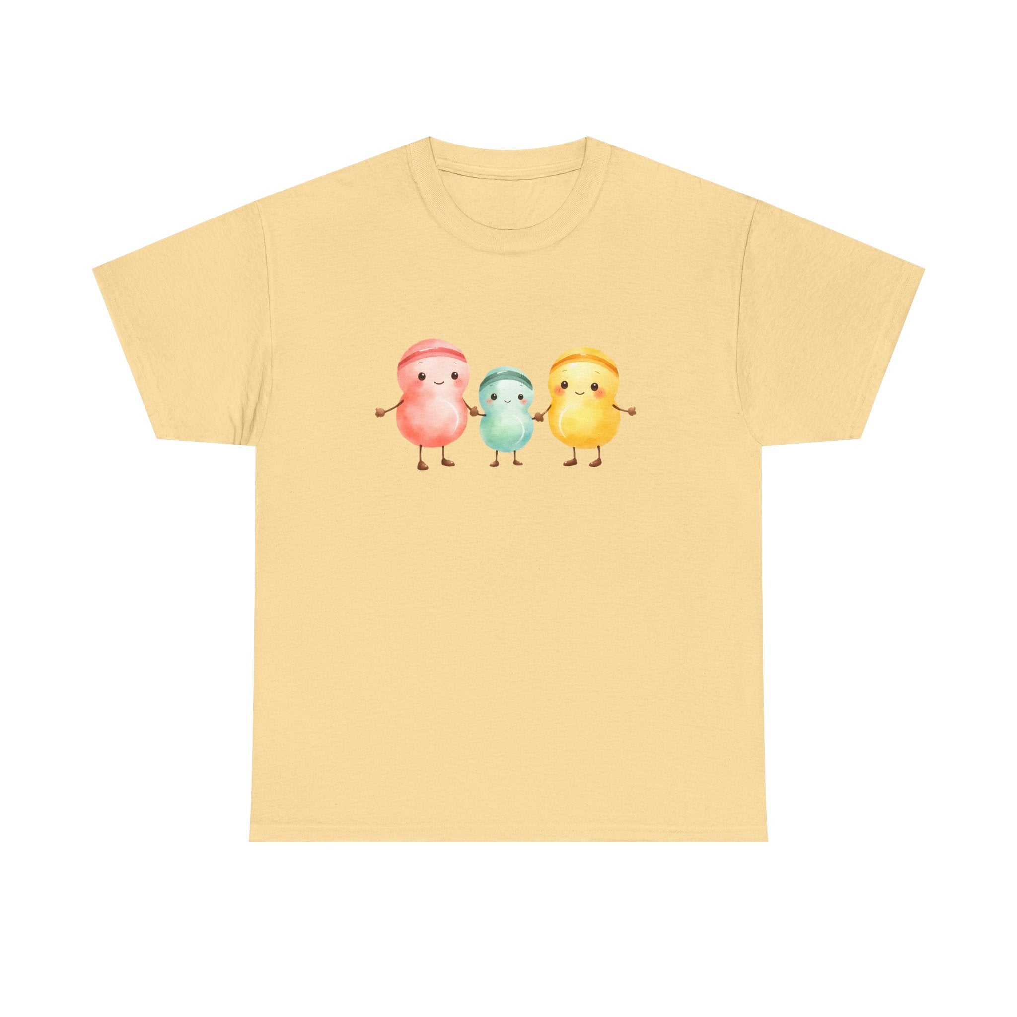 Cute Pastel Chick Trio T-Shirt | Kawaii Bird Illustration