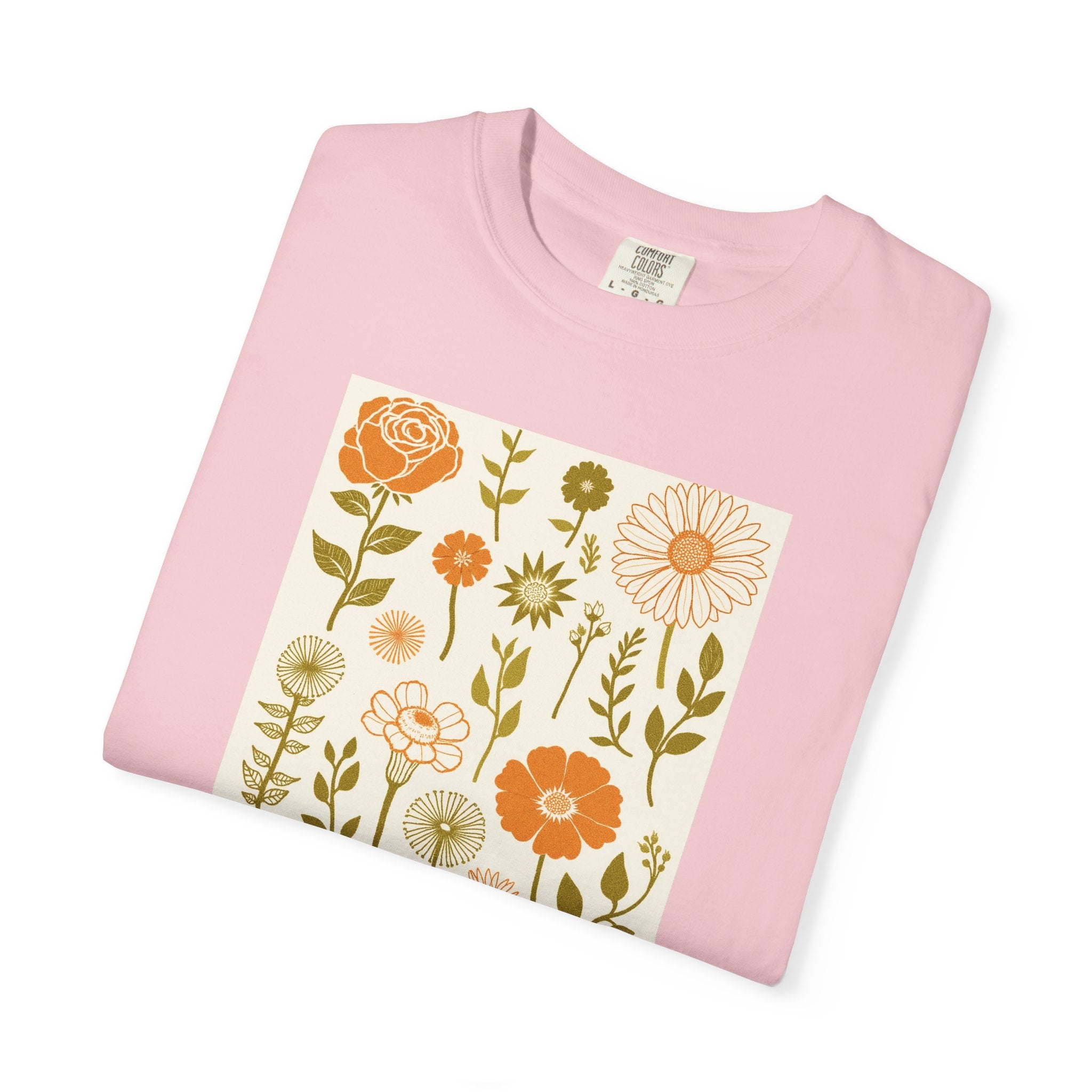Floral "Every Day Is a Holiday" T-Shirt