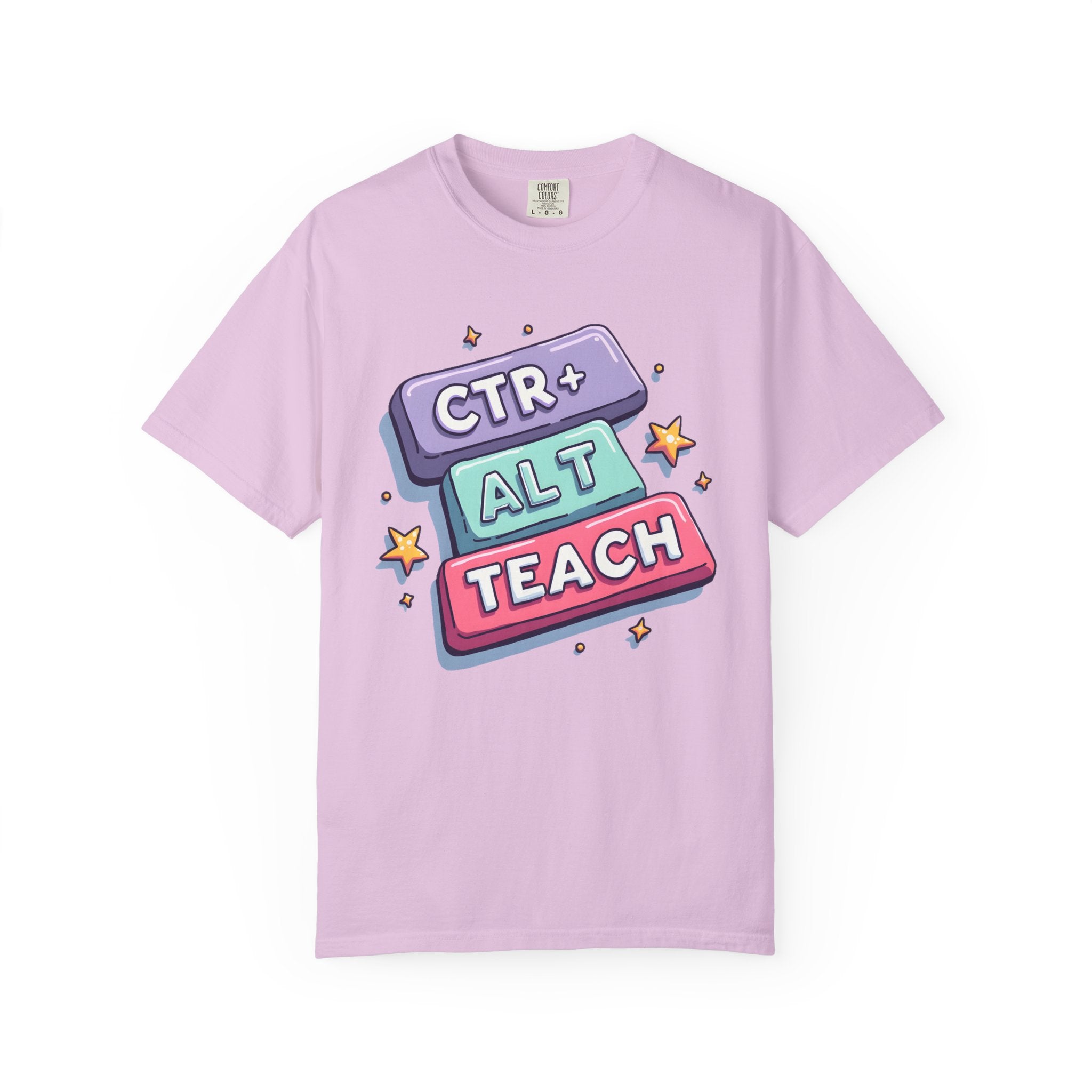 CTR ALT TEACH keyboard keys T-Shirt | Teacher Computer Humor tee