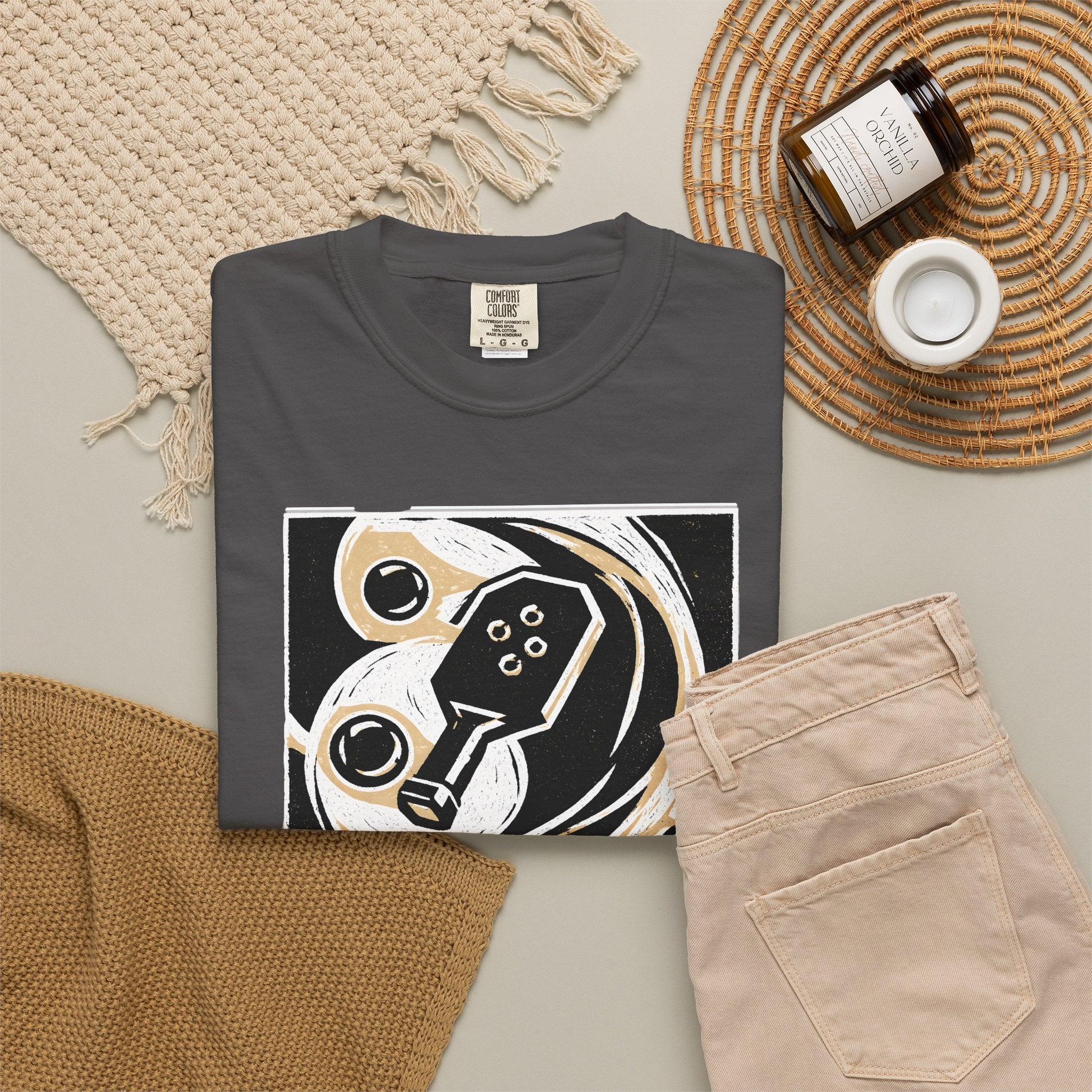 Abstract Retro Pickleball T-Shirt | Vintage Arcade Graphic