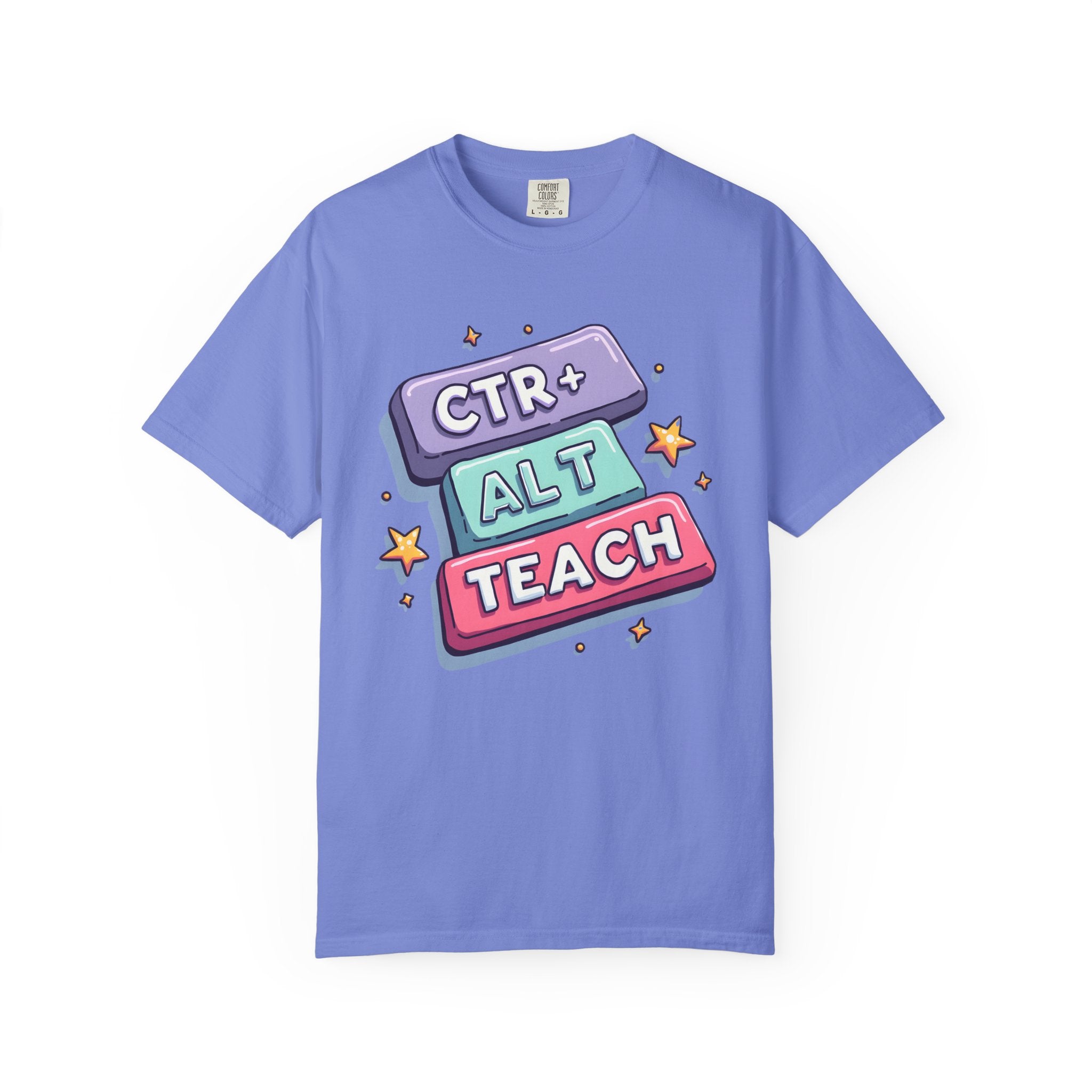CTR ALT TEACH keyboard keys T-Shirt | Teacher Computer Humor tee