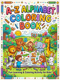 A-Z Alphabet Coloring E-Book