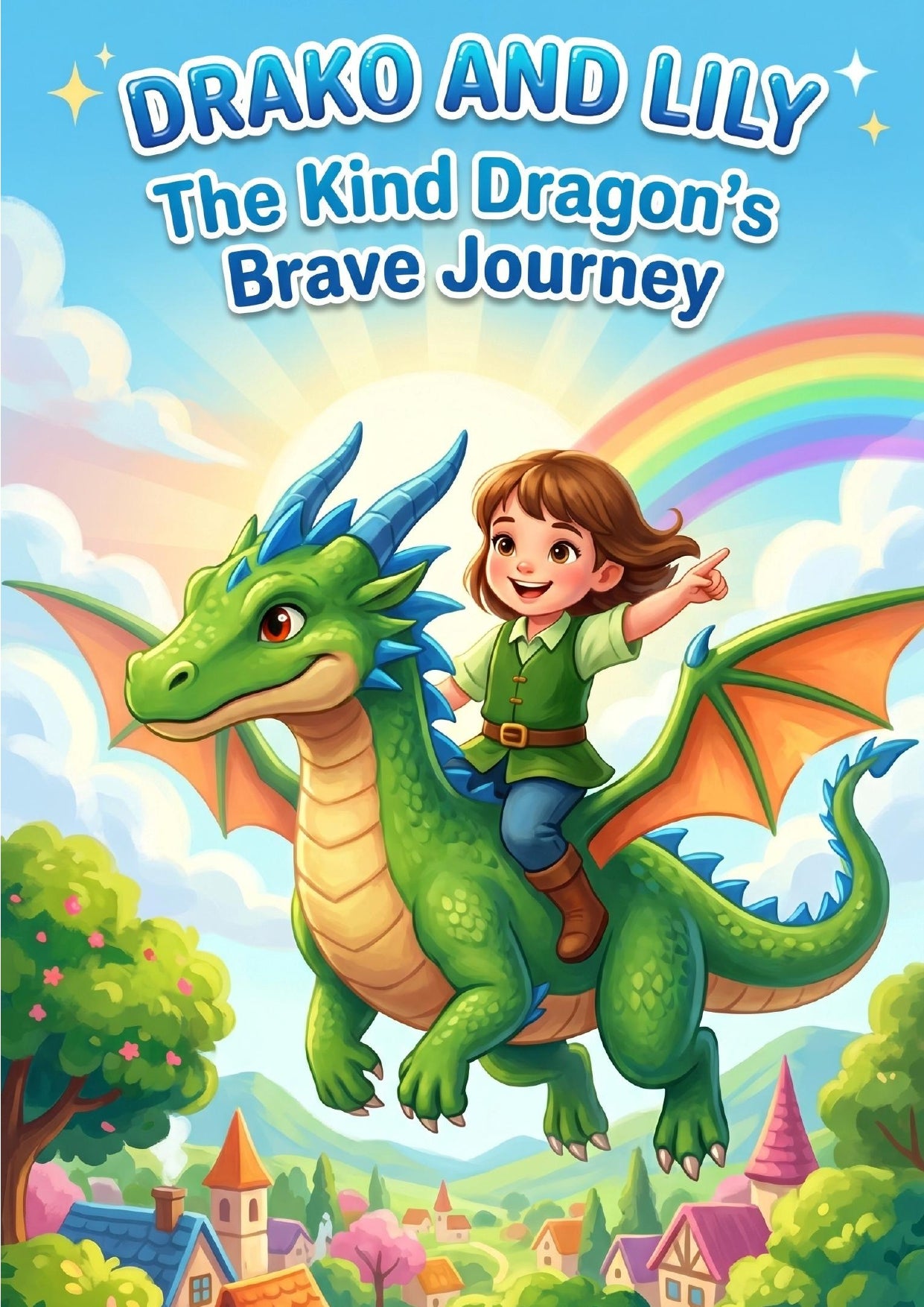 A dragon and child kid story  E-book